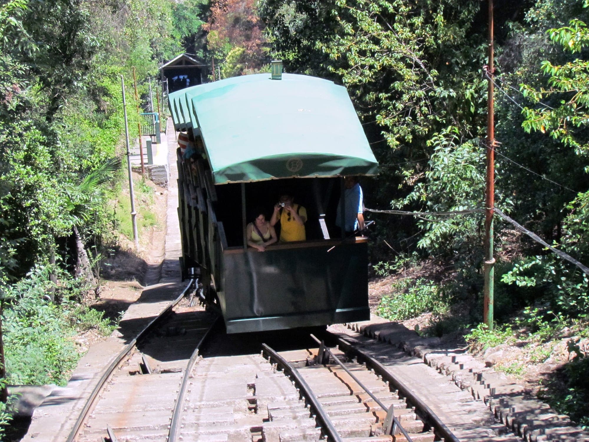 Standseilbahn auf den Cerro San Cristóbal