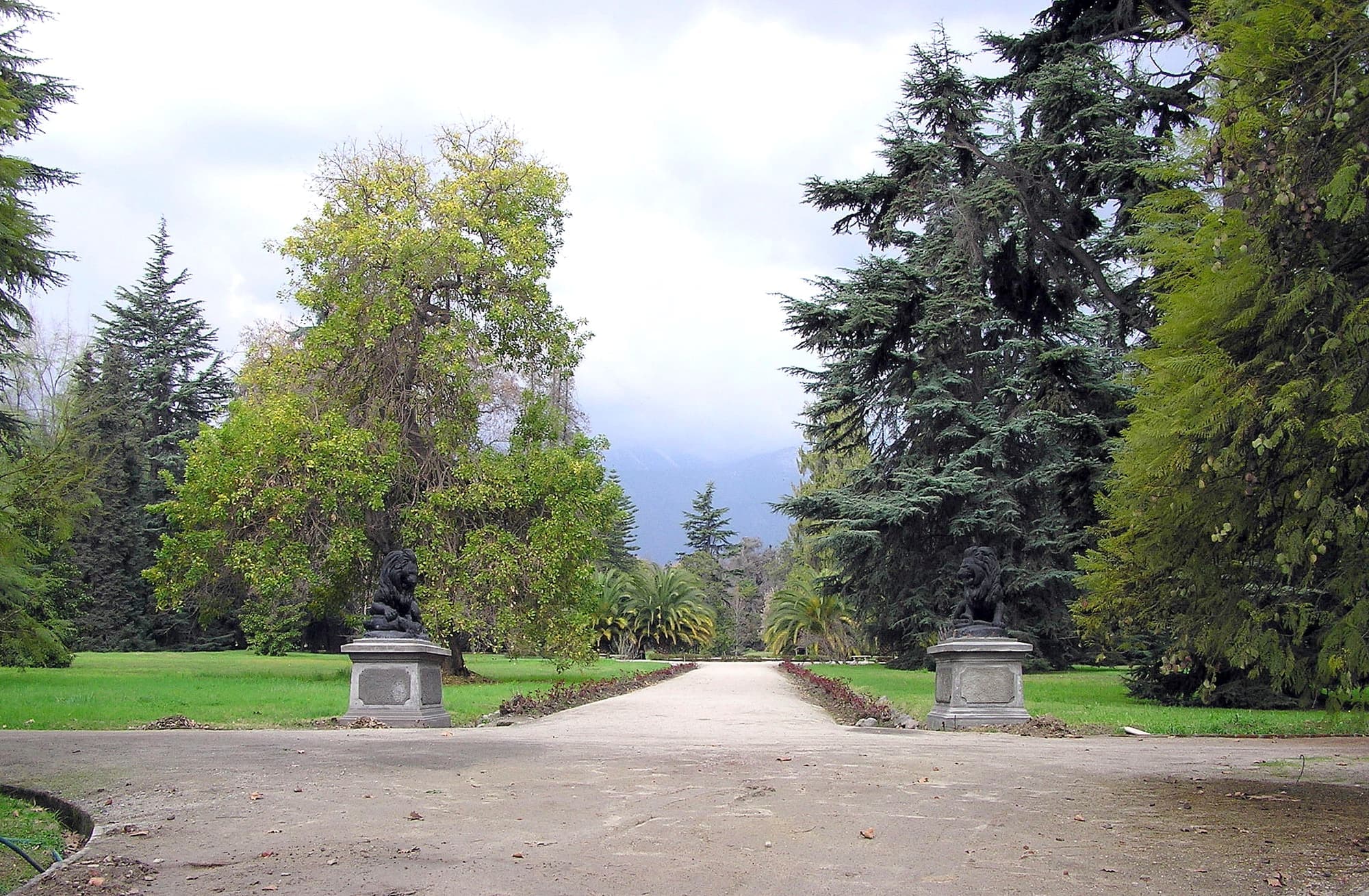 Historischer Park der Viña Cousiño Macul